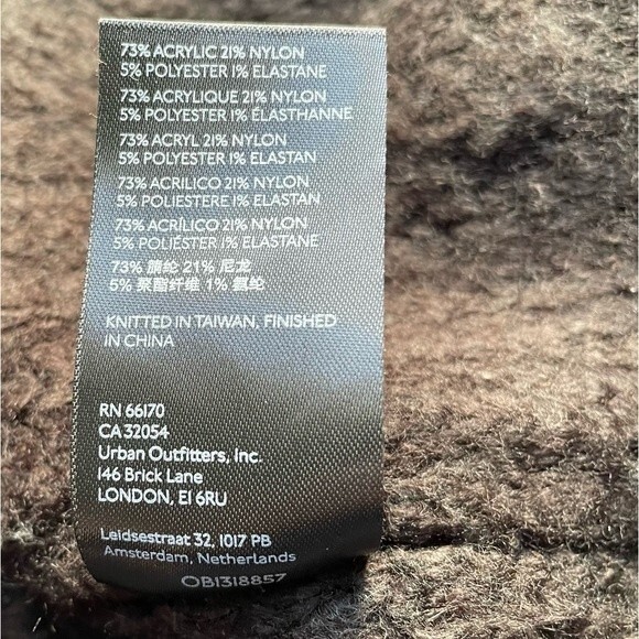 NWT Free People Blue Bell Sweater Oversized Chunky Knit Black Jumper Size Medium - Picture 12 of 15